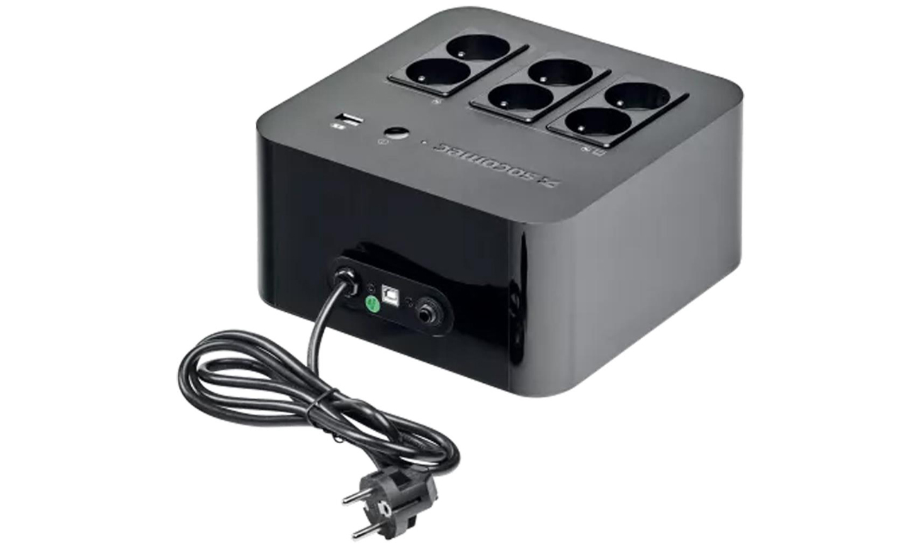 Socomec Netys PL (600VA/360W, 6 gniazd, USB)