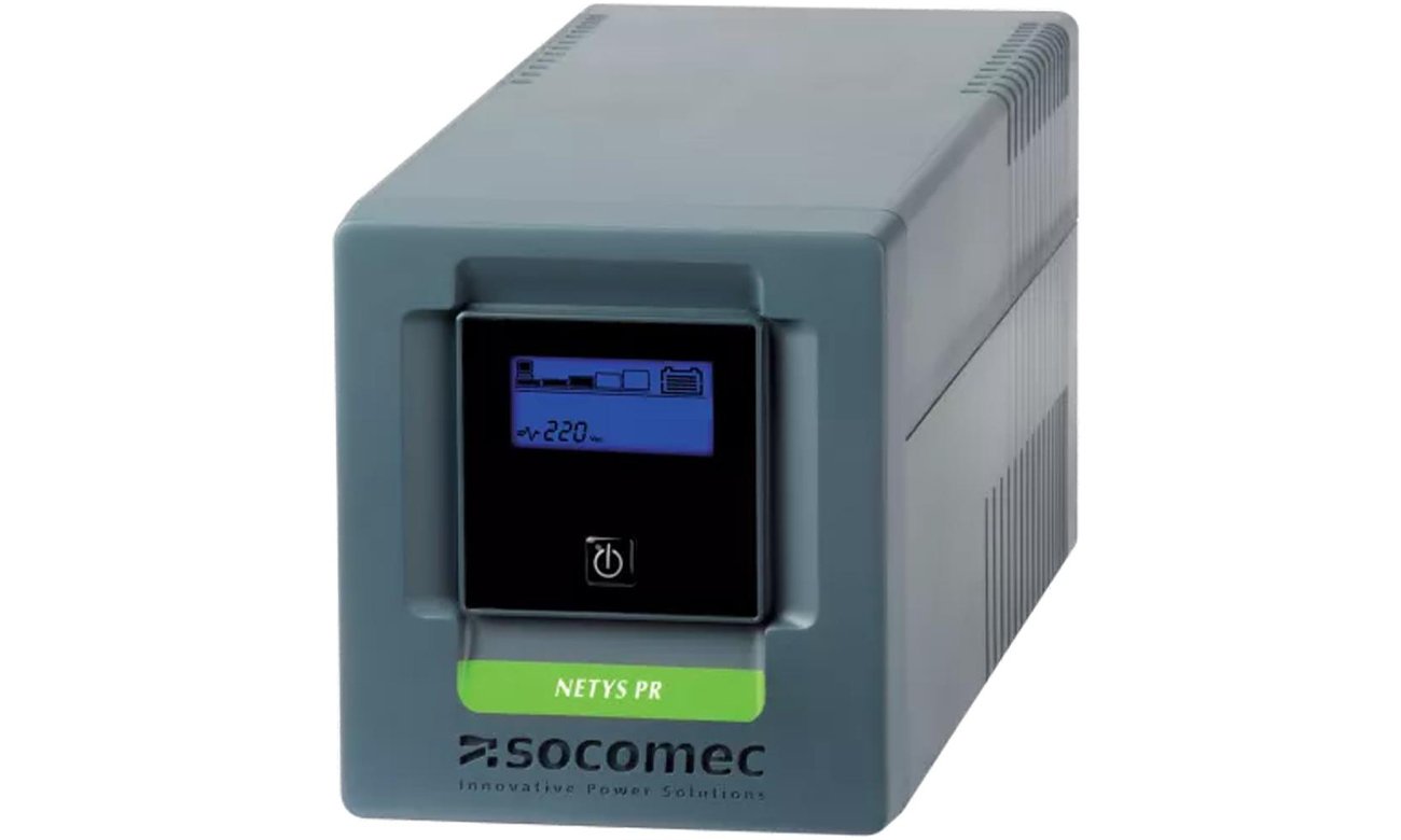 Zasilacz awaryjny UPS Socomec Netys PR MT (1000VA/700W, 4x IEC, USB)
