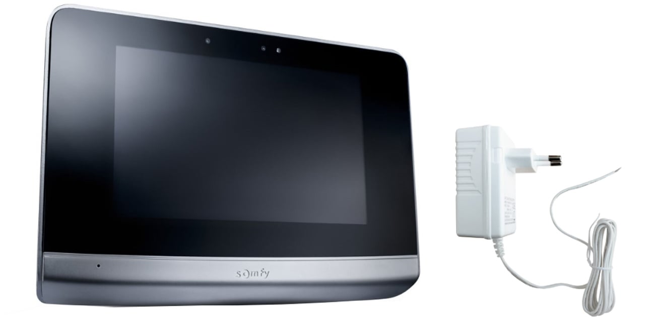 Monitor wewnętrzny do wideodomofonu Somfy V500 z zasilaczem