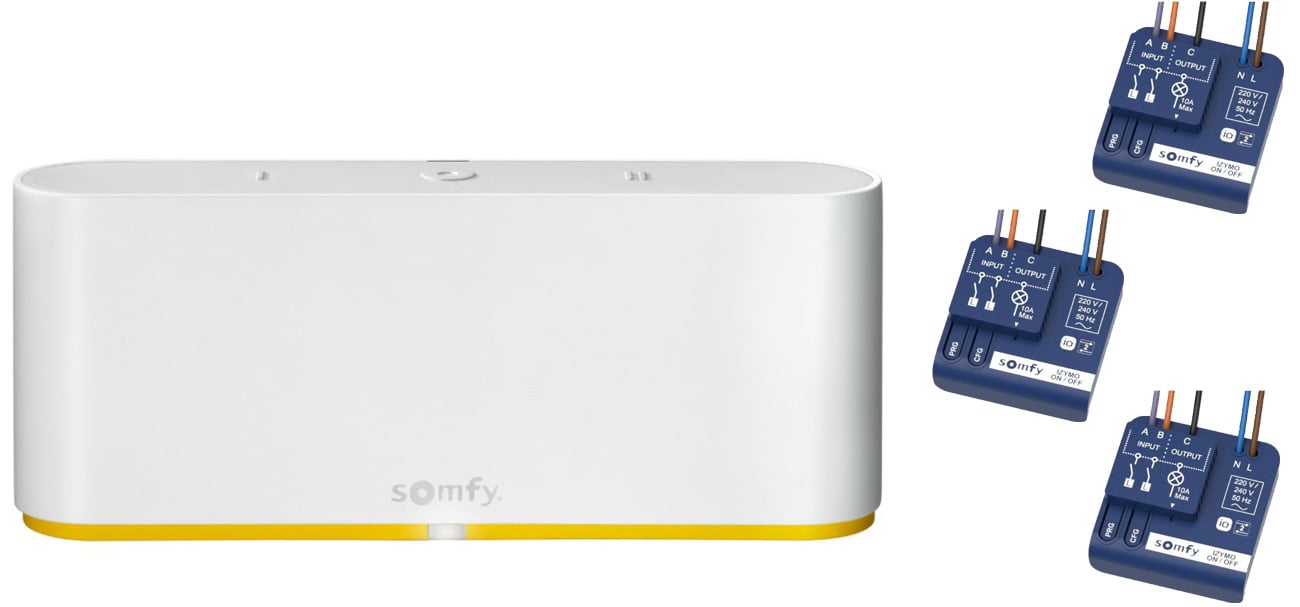 Zestaw do sterowania - Somfy TaHoma Switch + Mikro odbiorniki IZYMO (3 szt.)