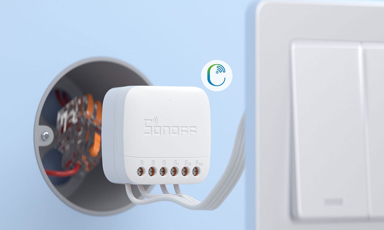 Sonoff Inteligentny przełącznik WiFi S-MATE2 (bez N)