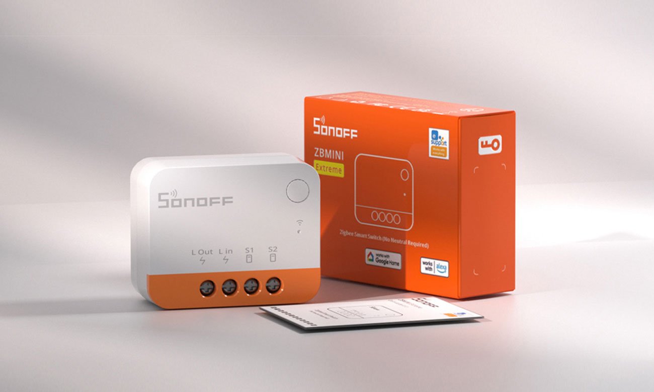 Zestaw 2 przełączników Sonoff Smart Switch ZBMINIL2