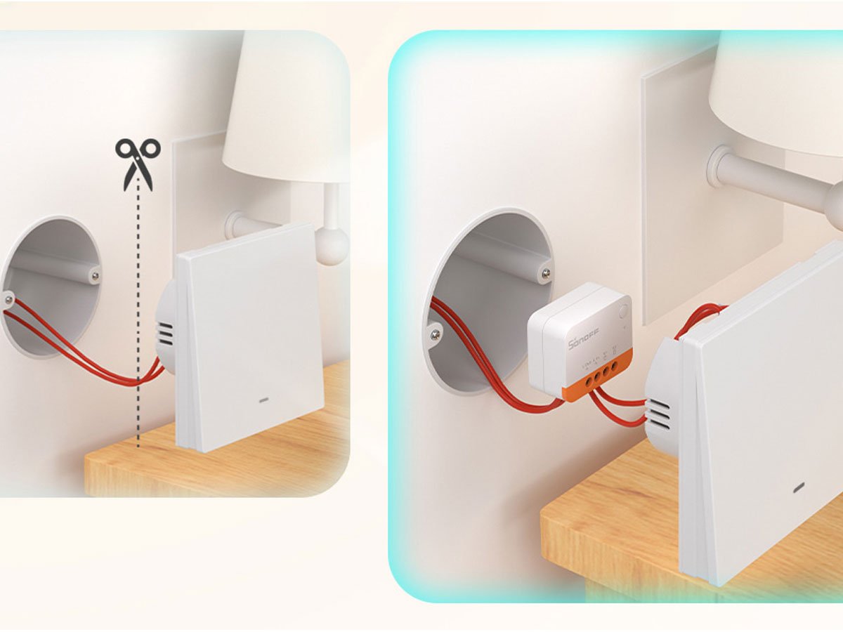 Zestaw 2 przełączników Sonoff Smart Switch ZBMINIL2