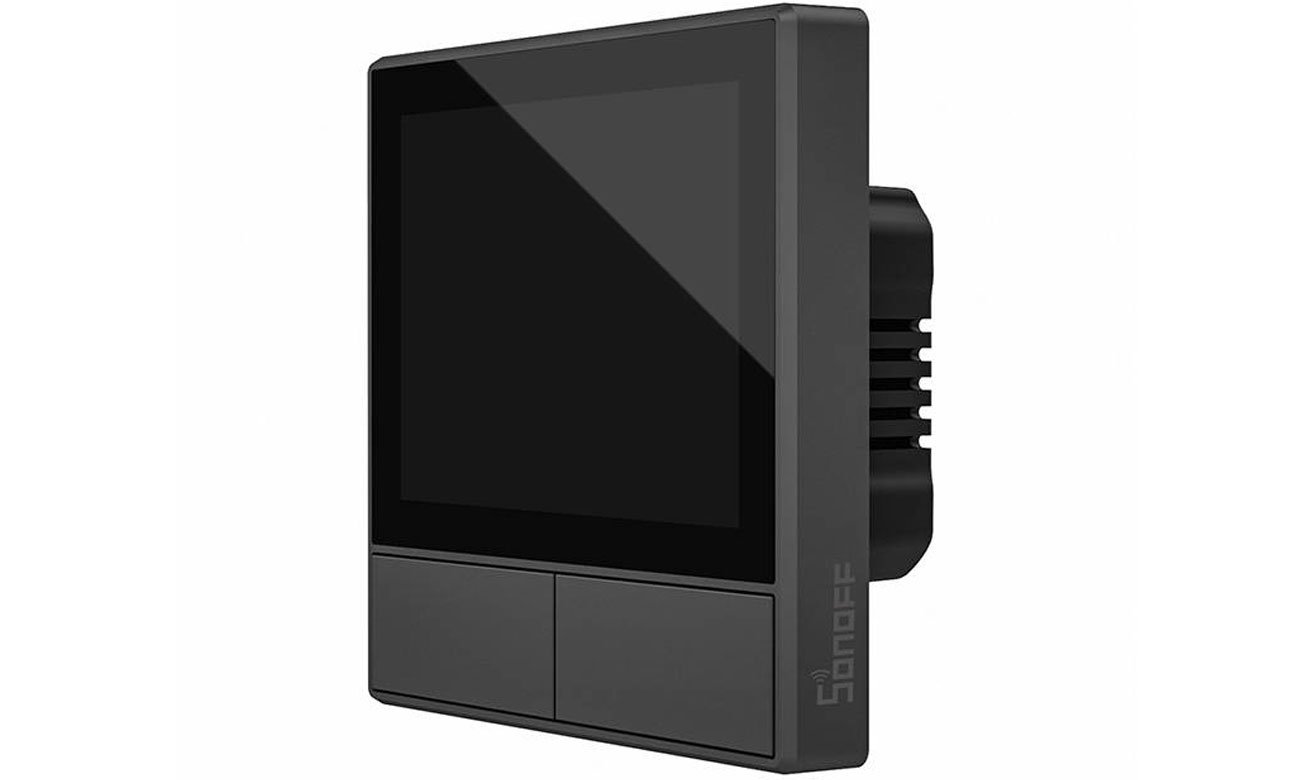 Przełącznik ścienny Sonoff NSPanel Smart Scene - Widok od przodu pod kątem