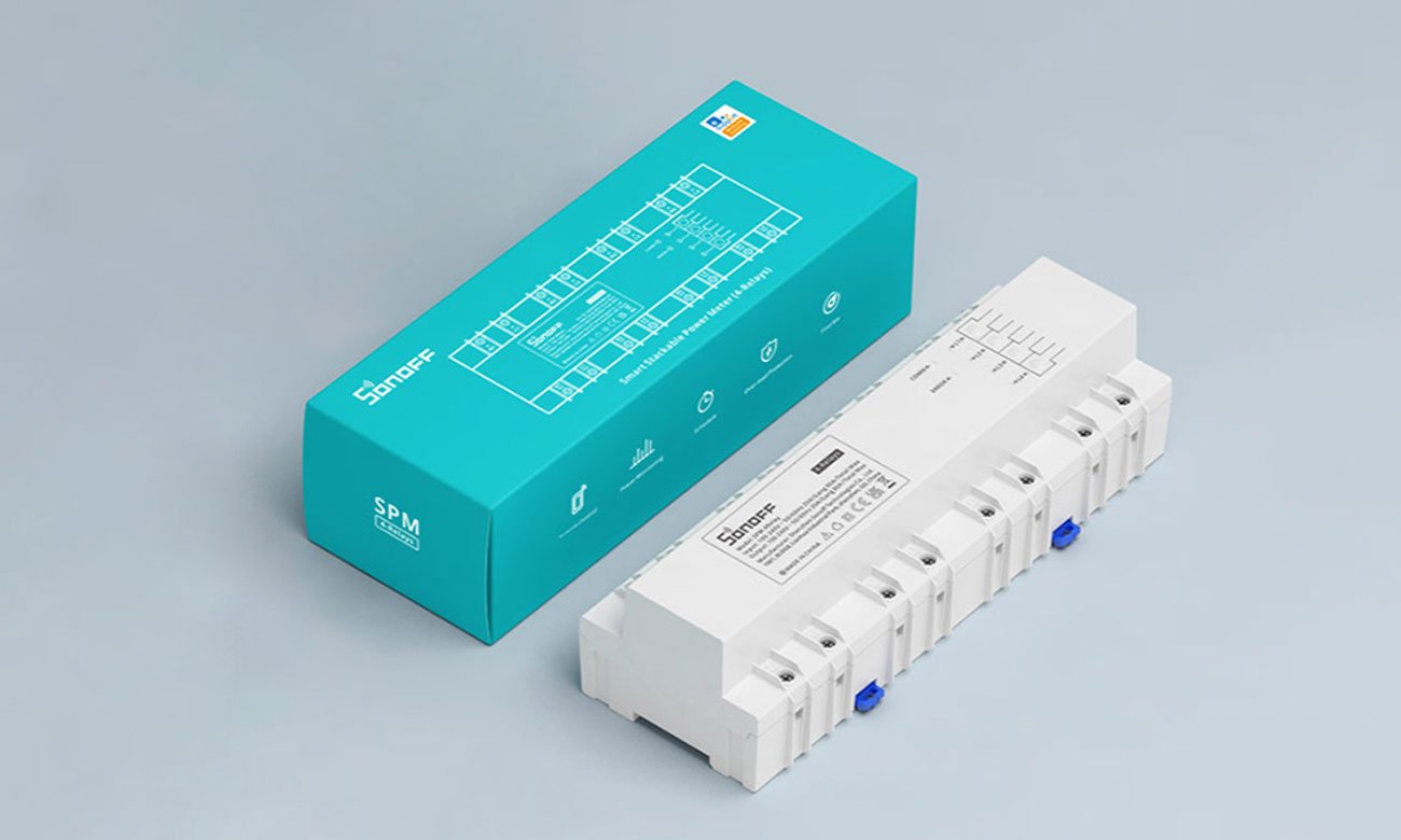Sonof WiFi SPM-4Relay 4x20A