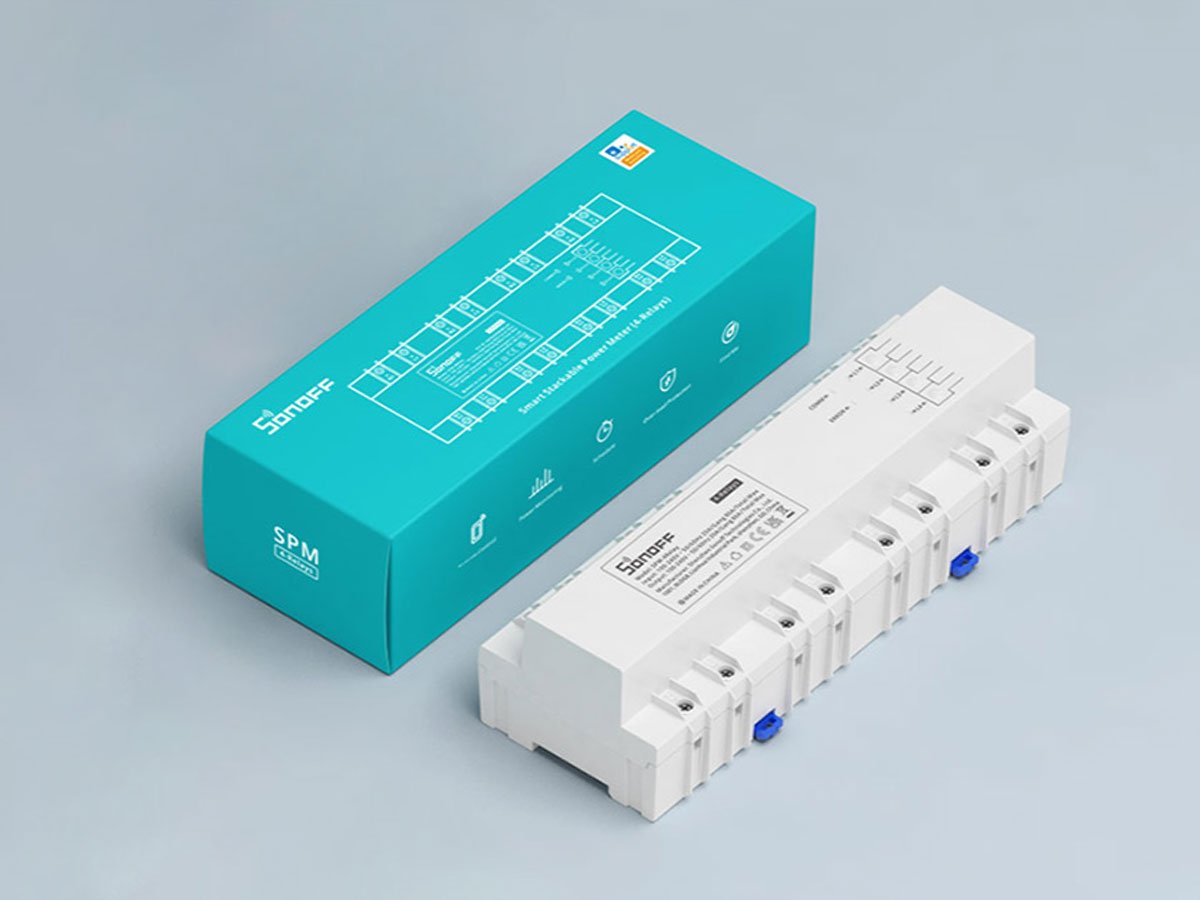 Sonof WiFi SPM-4Relay 4x20A