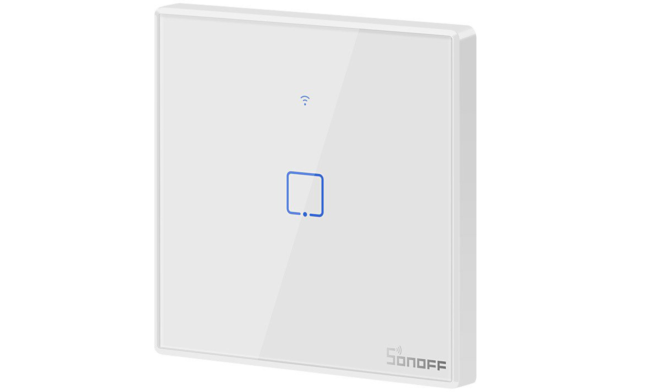 Dotykowy włącznik światła WiFi + RF 433 Sonoff T2 EU TX (1-kanałowy)