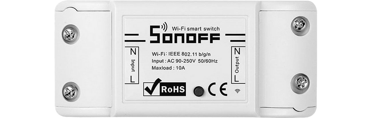 Inteligentny sterownik Sonoff RF2 Inteligentny przełącznik WiFi + RF 433