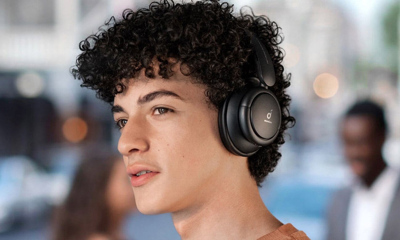 Słuchawki bezprzewodowe SoundCore Life Tune Czarne - Technologia Hybrid ANC