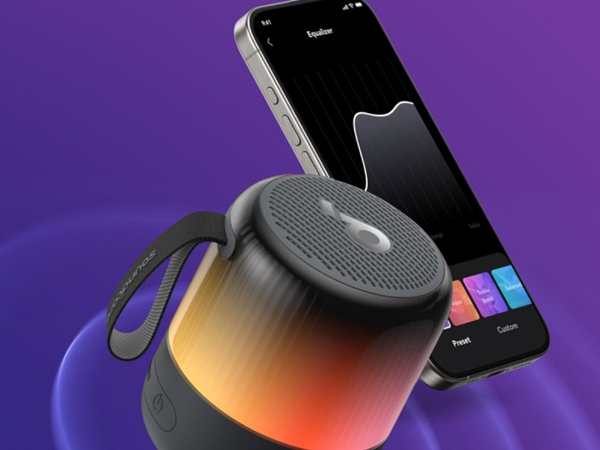 Głośnik przenośny SoundCore Glow Mini - Grafika lifestyle