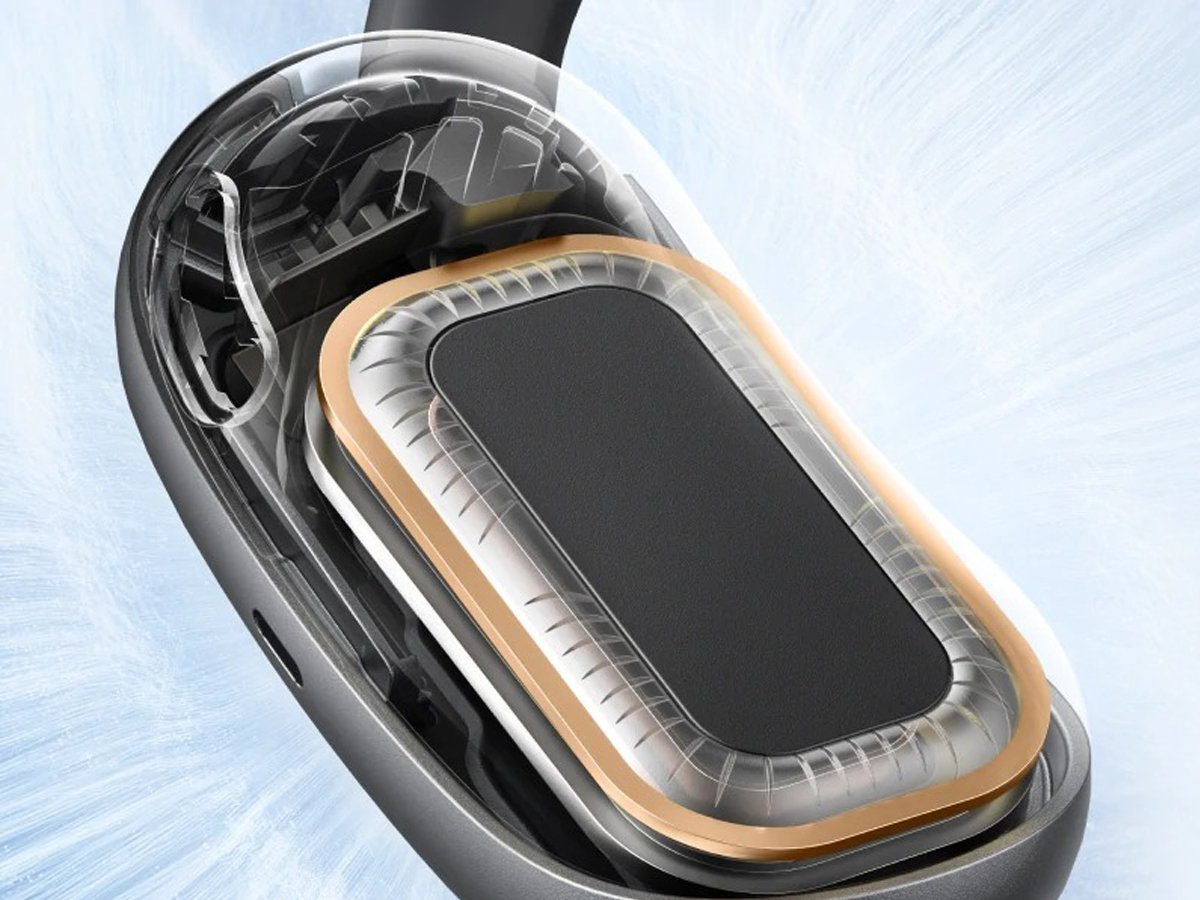 Słuchawki bezprzewodowe Soundcore AeroFit 2 - Przetworniki racetrack 20 mm × 11,5 mm
