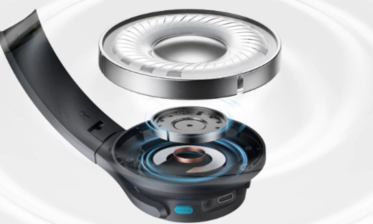 Słuchawki bezprzewodowe Soundcore Q11i - Przetworniki 40 mm