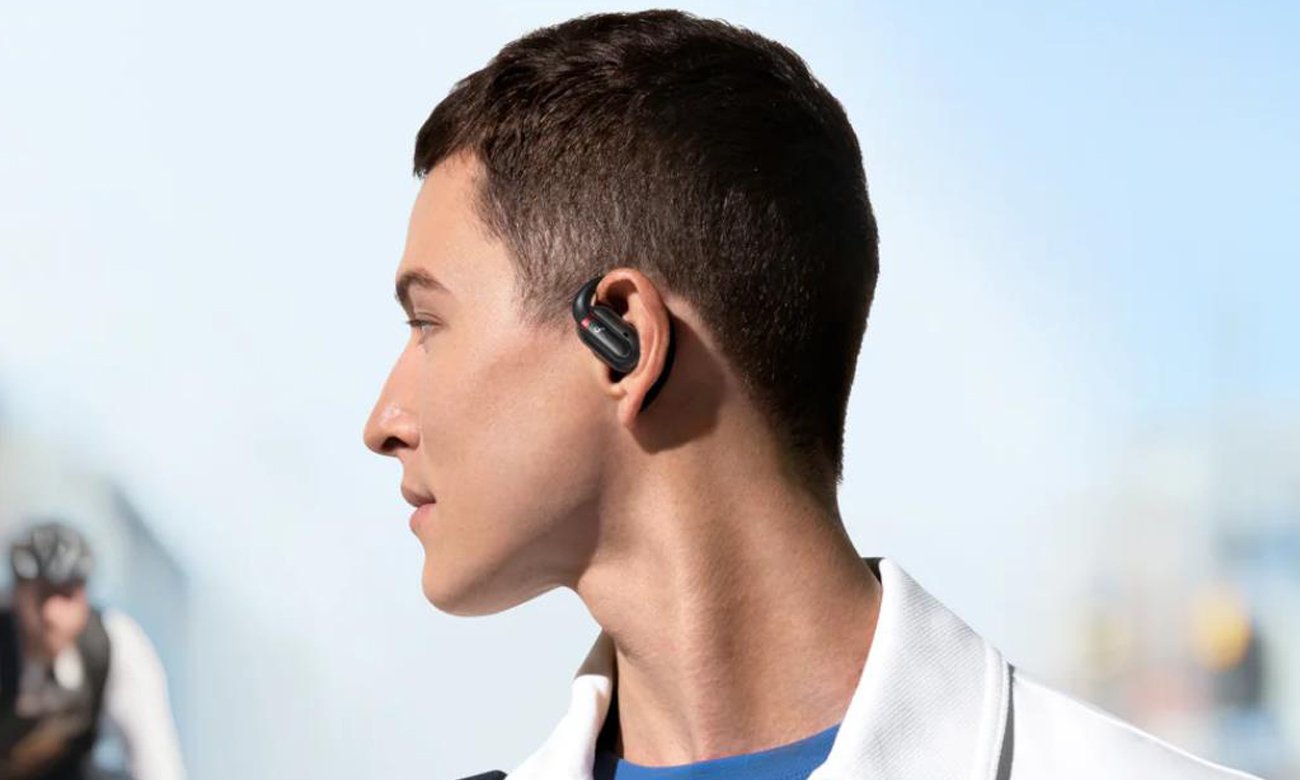Słuchawki bezprzewodowe SoundCore V30i Czarne - Grafika lifestyle