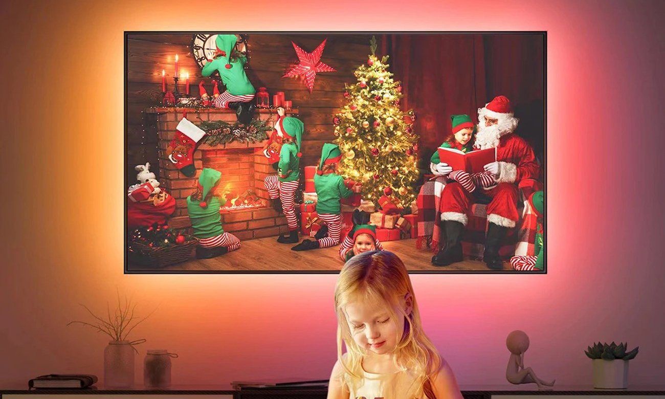 Podświetlenie do telewizora Spacetronik GLOW HDMI - Grafika lifestyle