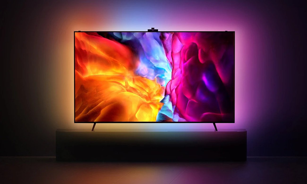 Podświetlenie tła telewizora LED Spacetronik Glow Three - Ambilight i podświetlenie adekwatne do treści