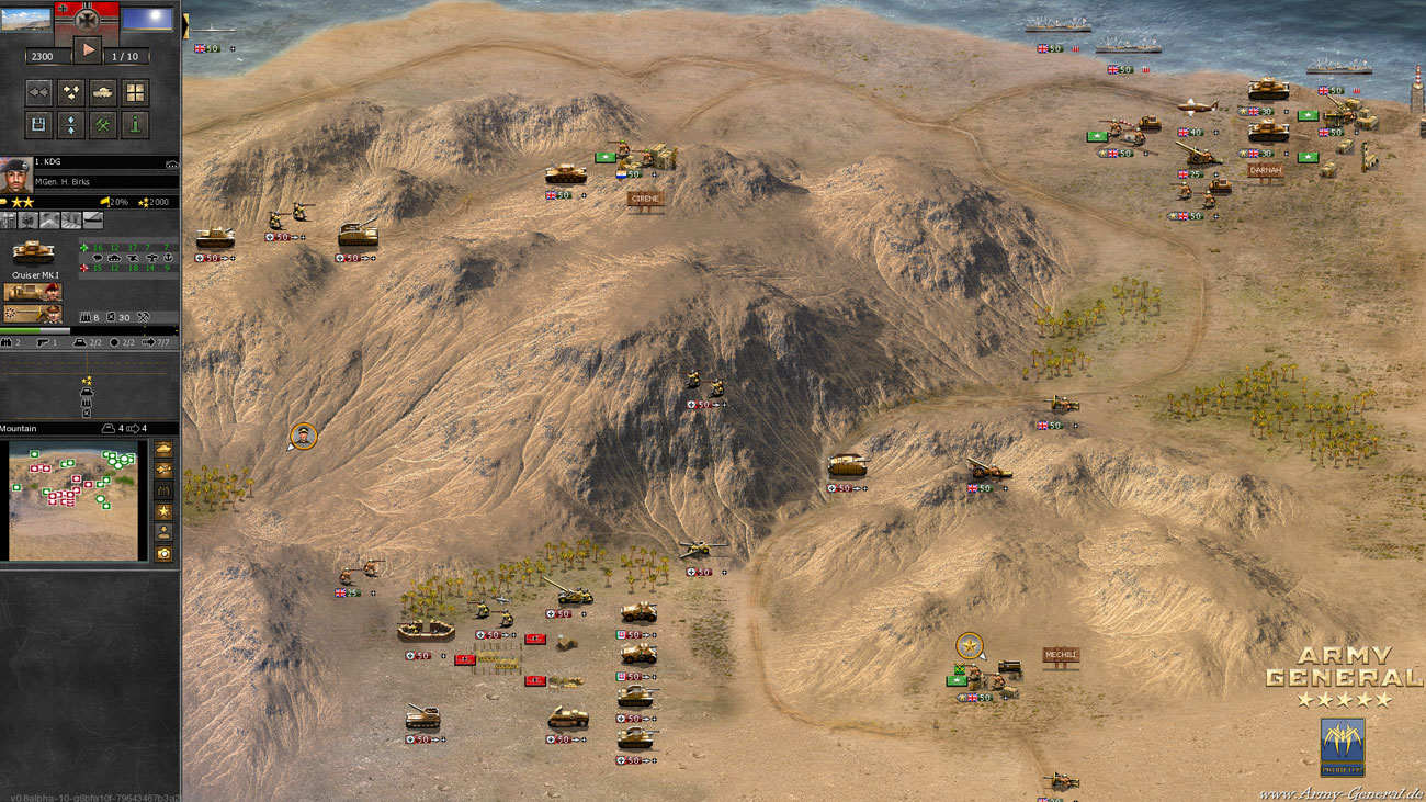 Army General screen