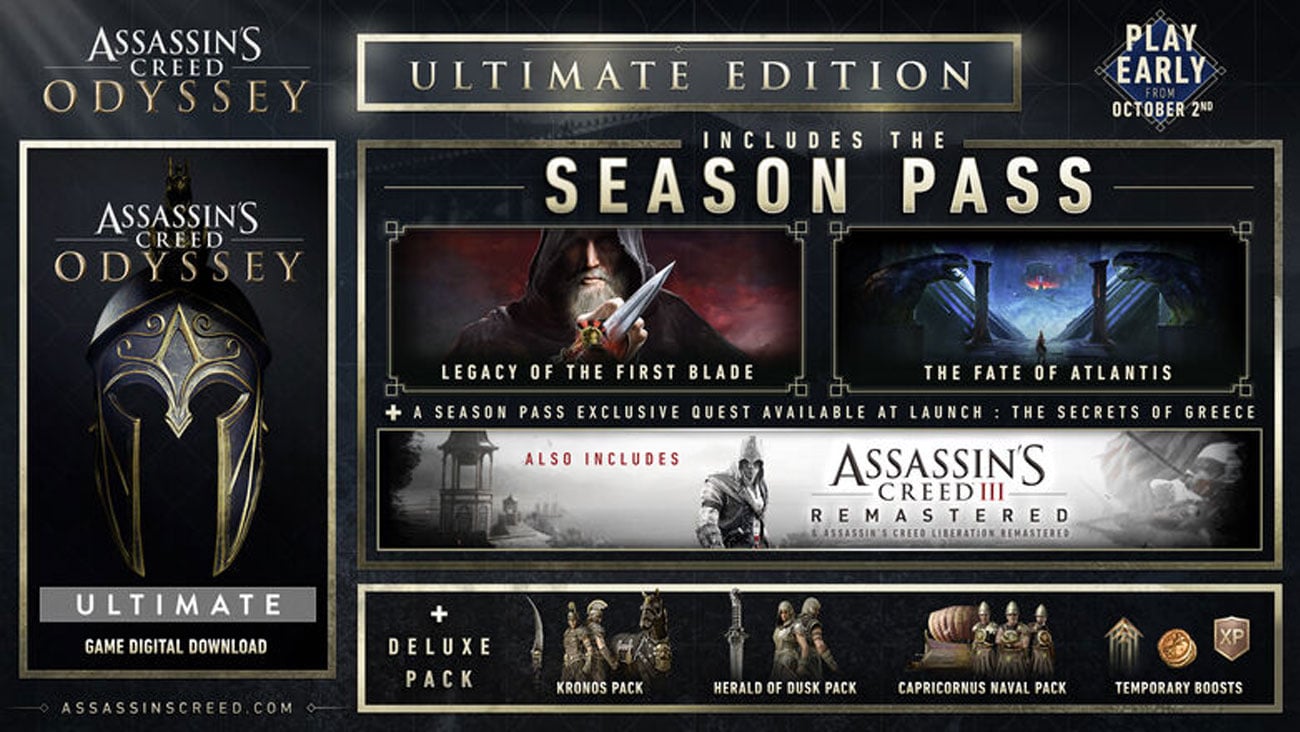Assassin's Creed Odyssey Ultimate Edition