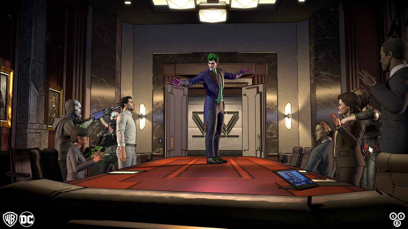 Zrzut ekranu screenshot z gry Batman: The Enemy Within - The Telltale Series