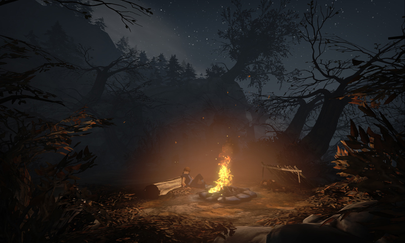Brothers A Tale of Two Sons Spoczynek przy ognisku