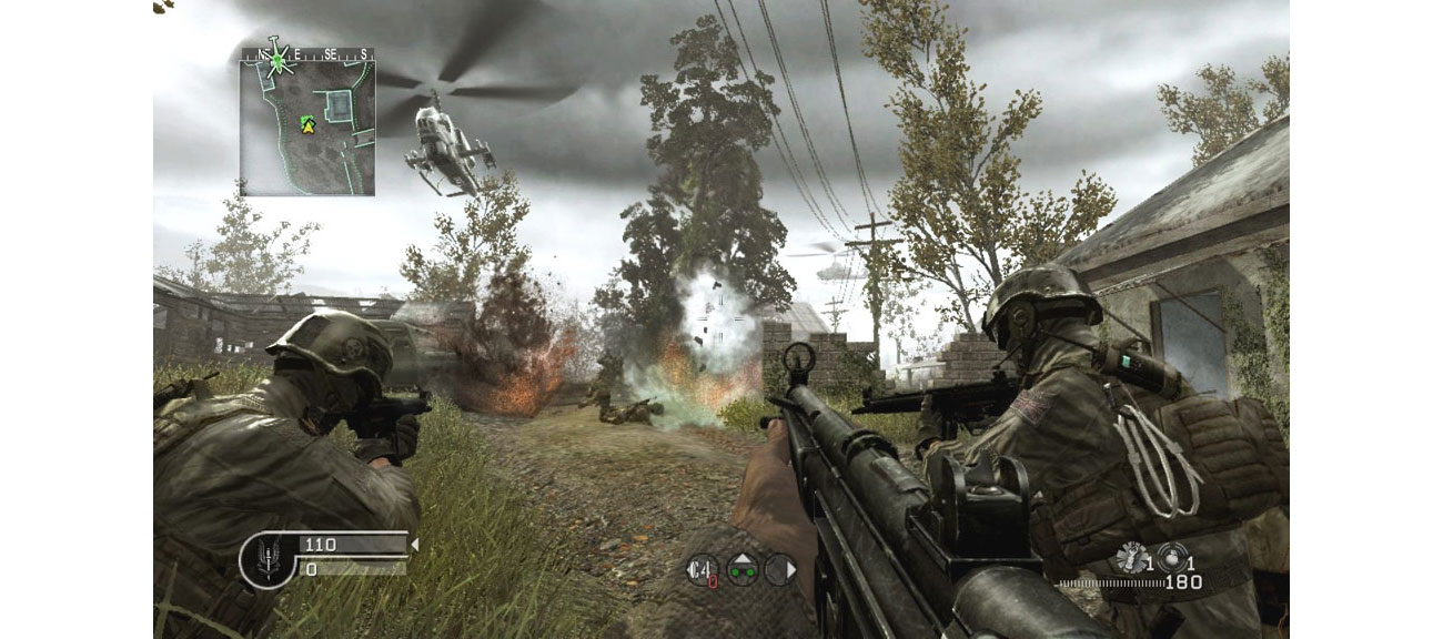 Call of Duty 4 Modern Warfare gameplay
