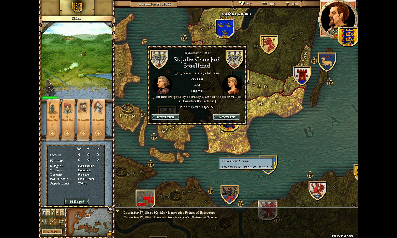 Crusader Kings Complete gameplay