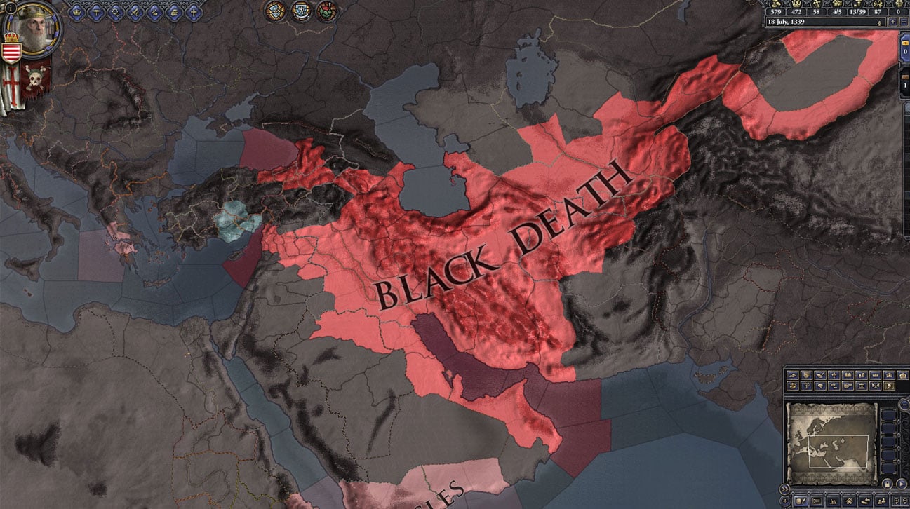 Crusader Kings II - The Reaper's Due DLC gameplay