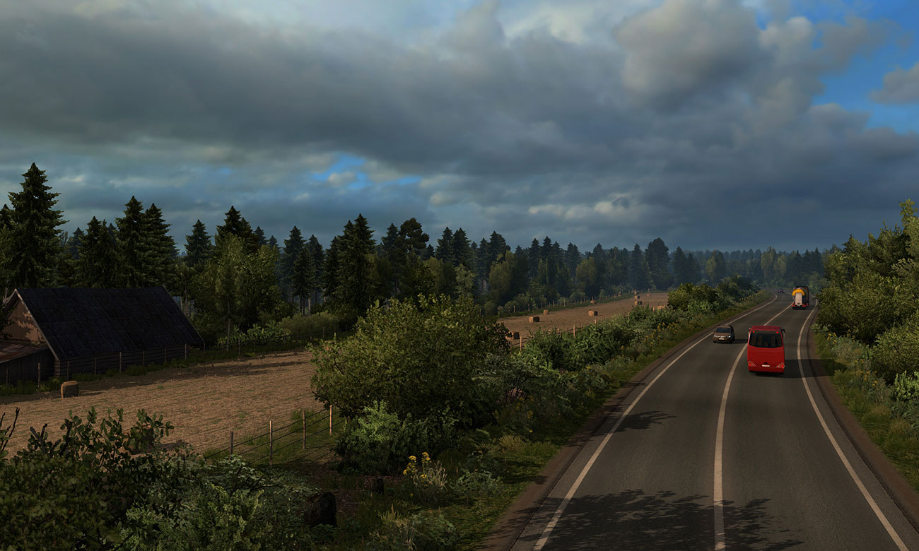 Gra Euro Truck Simulator 2 Beyond the Baltic Sea na komputery PC
