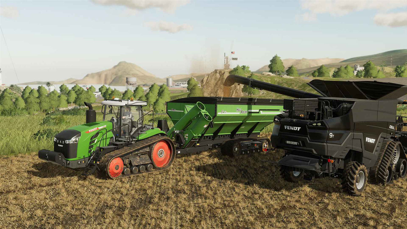 Zrzut ekranu screenshot z gry Farming Simulator 19