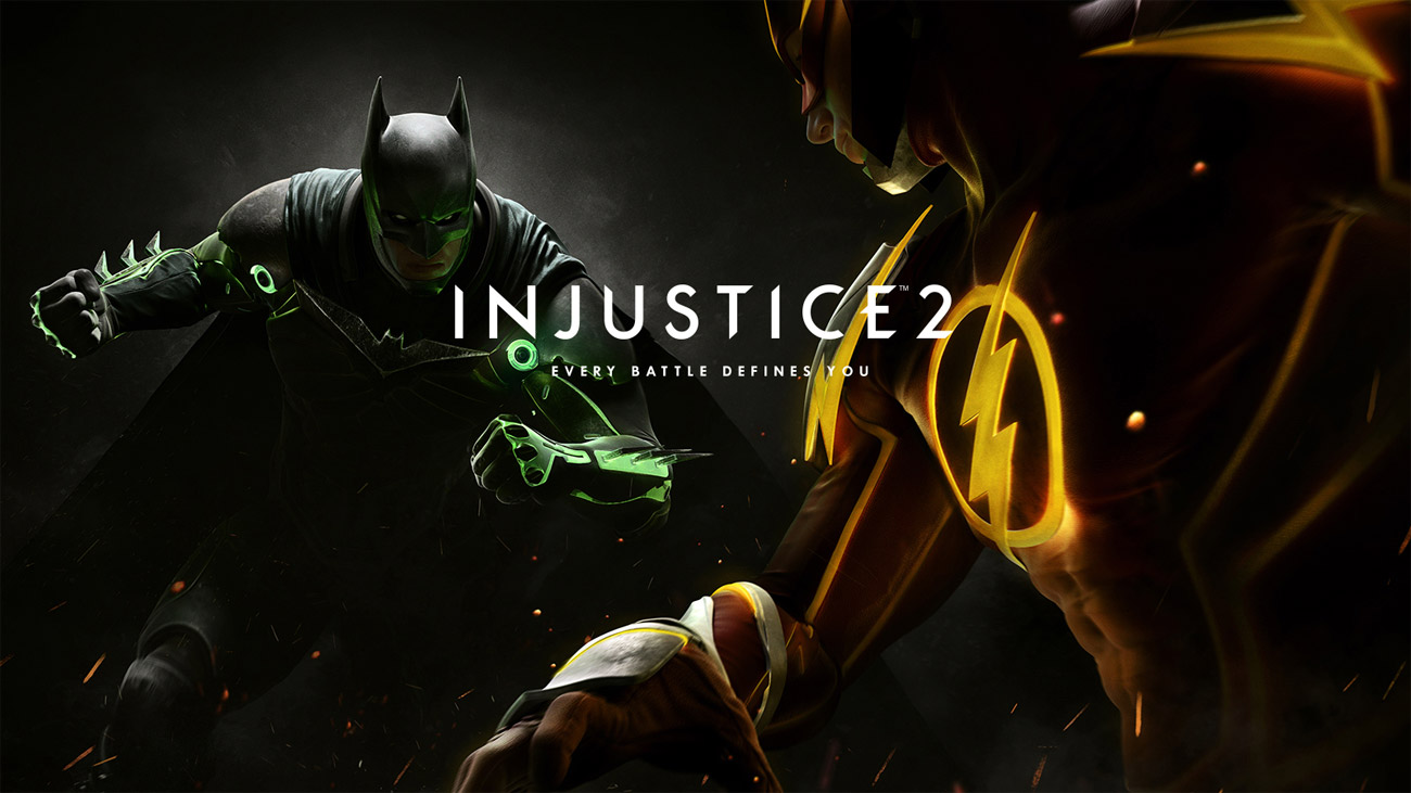 Grafika key art z gry Injustice 2