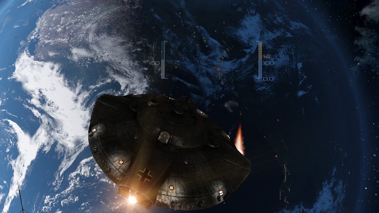 Iron Sky Invasion Meteorblitzkrieg Widok z gry