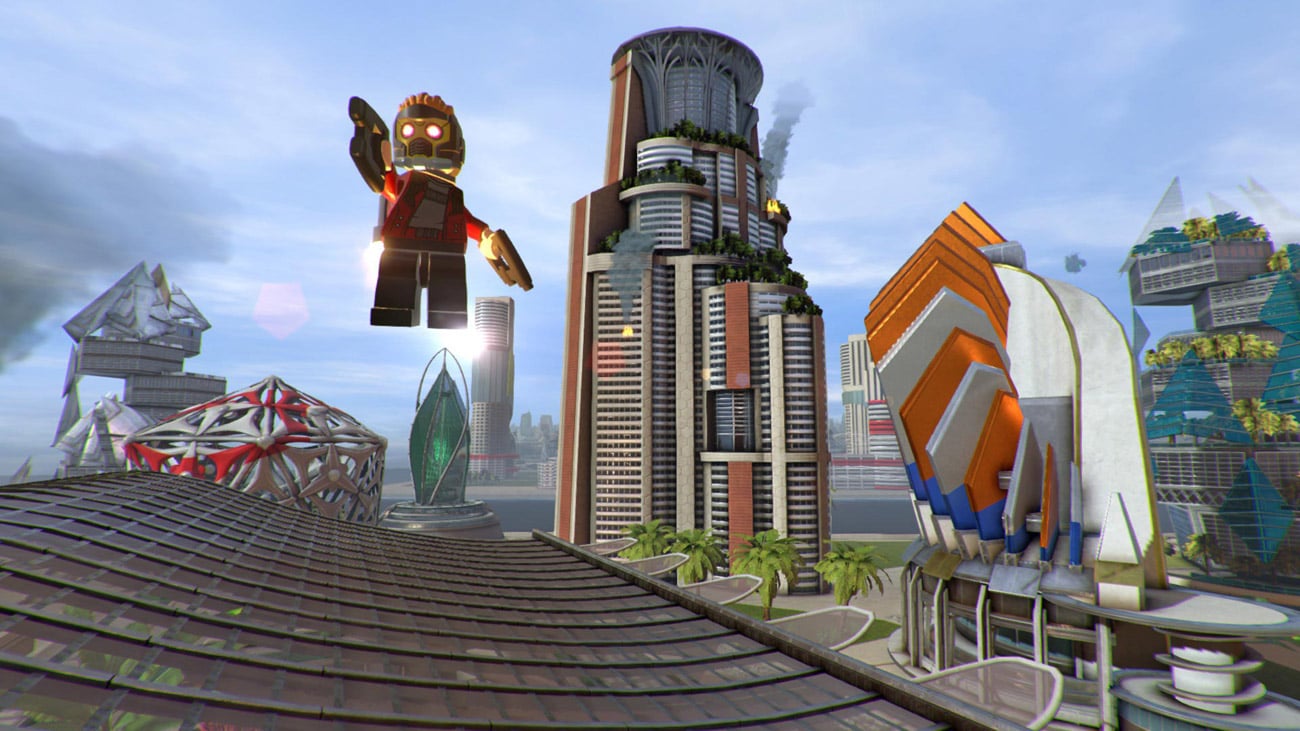 Zrzut ekranu screenshot z gry LEGO Marvel Super Heroes 2