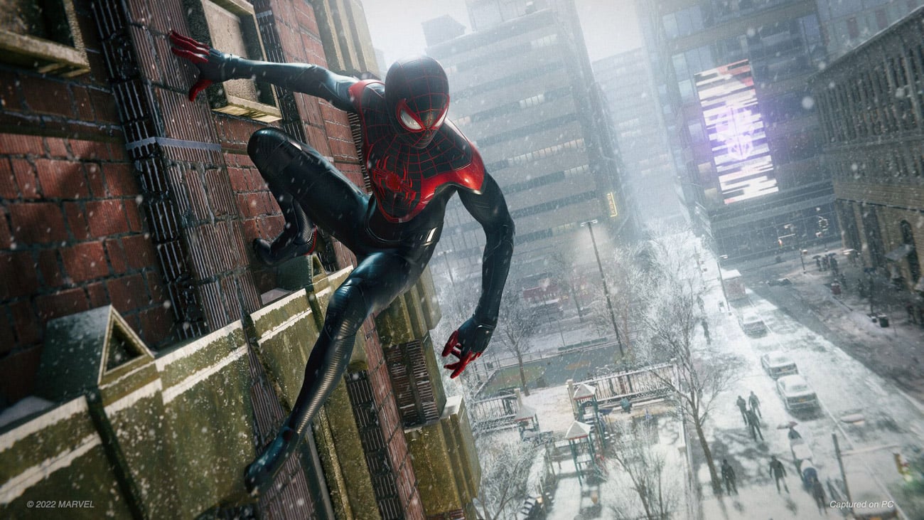 Zrzut ekranu screenshot z gry Marvel's Spider-Man: Miles Morales