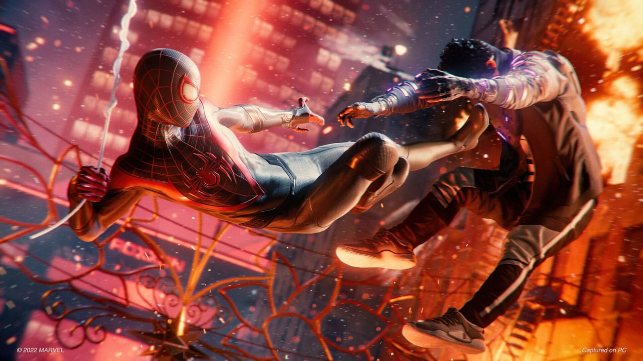 Zrzut ekranu screenshot z gry Marvel's Spider-Man: Miles Morales