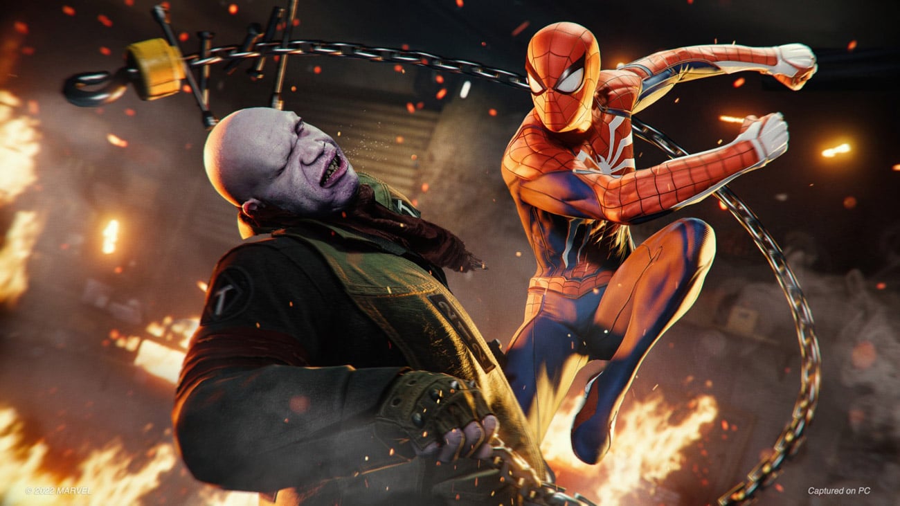 Zrzut ekranu screenshot z gry Marvel's Spider-Man Remastered
