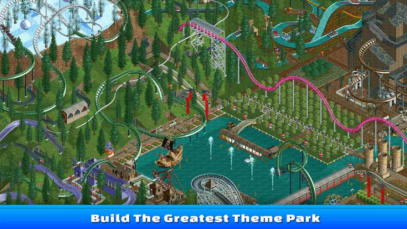 Gra RollerCoaster Tycoon Classic