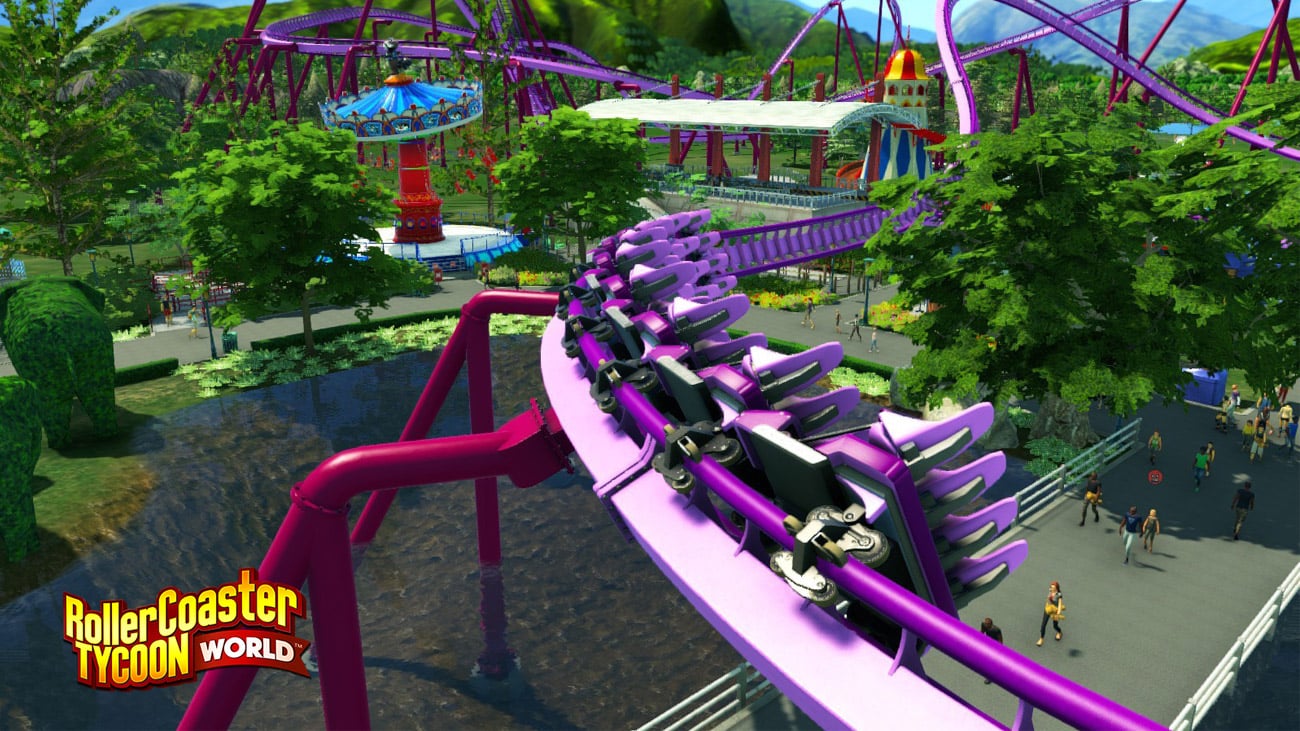 Gra RollerCoaster Tycoon World