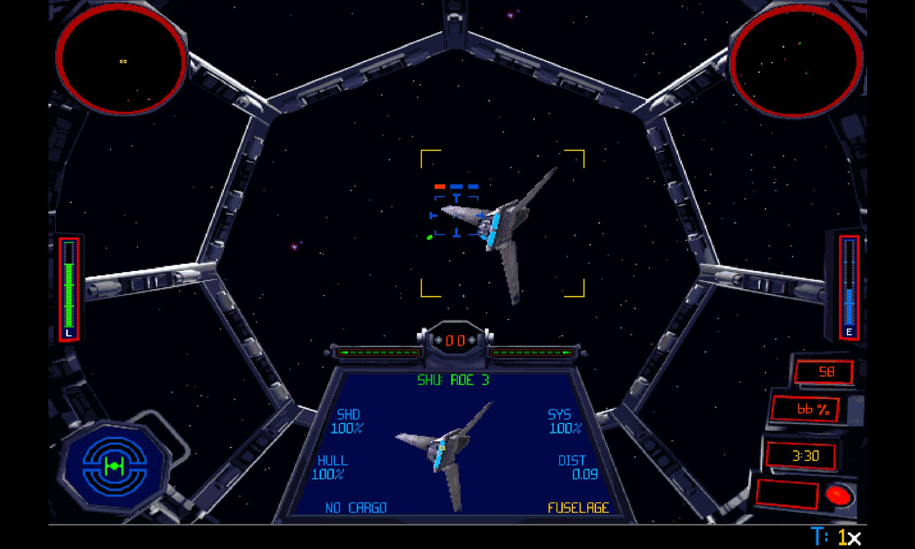 Star Wars: Tie Fighter Widok z kokpitu