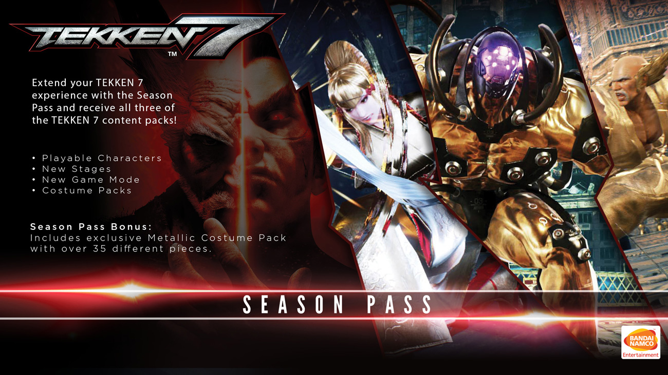 Przepustka sezonowa Tekken 7 - Season Pass na komputery PC