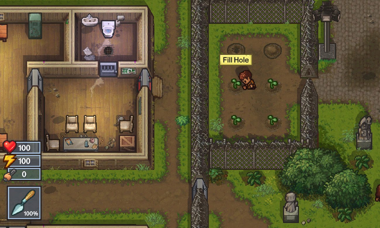 Zrzut ekranu screenshot z gry The Escapists 2