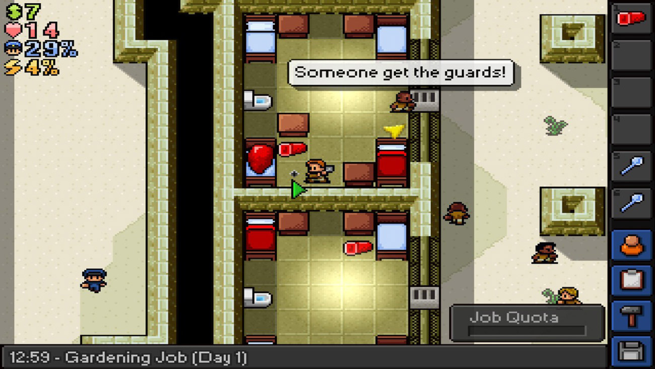 Zrzut ekranu screenshot The Escapists