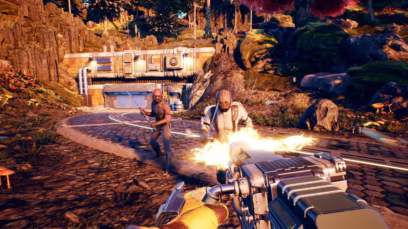 The Outer Worlds dostępne bronie