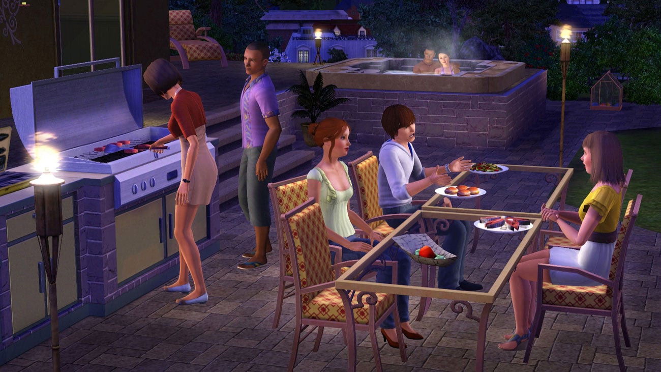 The Sims 3 Impreza w plenerze
