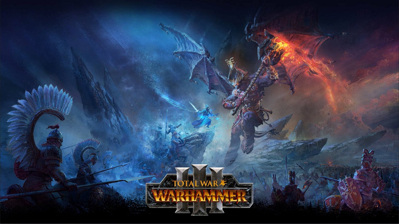 Grafika key art z gry Total War: Warhammer III