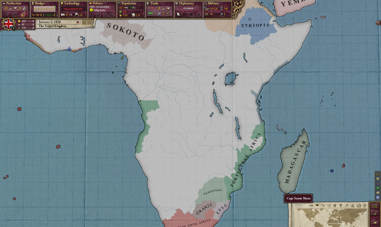 Gra PC Victoria II: Heart of Darkness