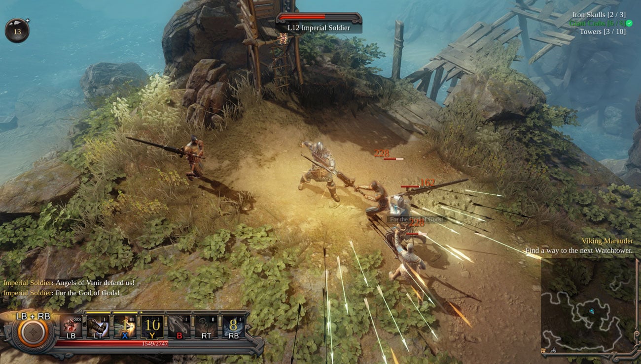 Vikings Wolves of Midgard umiejętności bohatera