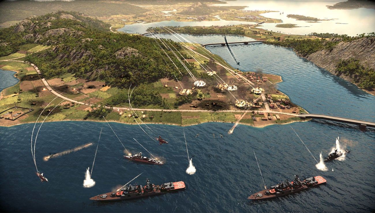 Wargame Red Dragon bitwy morskie