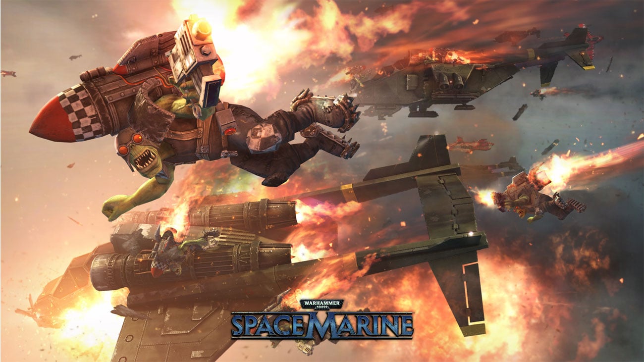 Warhammer 40,000: Space Marine Broń
