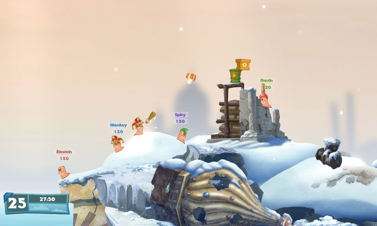 Worms W.M.D rozgrywka