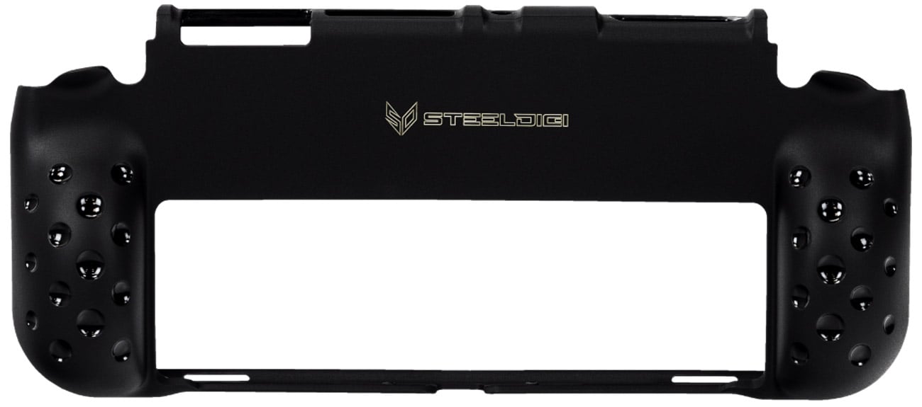 Etui ochronne SteelDigi RED QUAHOG do Nintendo Switch OLED Czarne - Widok od góry