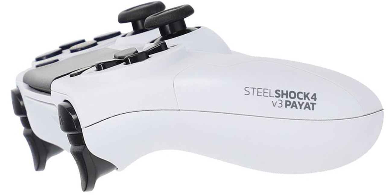 SteelDigi STEELSHOCK v3 Payat PS4 white - Pady - Sklep komputerowy 